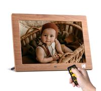 KODAK Digital Photo Frame 10 Inch, Digital Picture Frame No WiFi/App Needed | Electronic Digital Frame with 1280*800 High Resolution IPS Screen, Images/Videos Player, Auto Switch ON/OFF, Remote Control