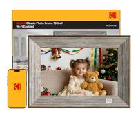 KODAK Digital Photo Frame 10 inch WiFi Digital Picture Frame with Rechargeable Battery, HD IPS Touch Screen Smart Cloud Frame with 16GB Storage, Share Photo Video Music via APP with Family Instantly