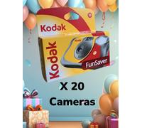Kodak Disposable Single Use Camera Bundle - 20 Cameras - Christmas/Party Pack