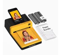 KODAK Dock Era 4x6'' Desktop Photo Printer, 50 Sheets, Docking & Bluetooth Smartphone Printer for iPhone & Android, Instant Color Prints, 4PASS Dye Sublimation
