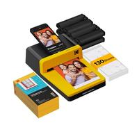 KODAK Dock Era 4x6'' Photo Printer, 130 Sheets, Docking & Bluetooth Mobile Printer for iOS & Android, Instant Color Prints, 4PASS Dye Sublimation
