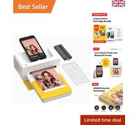 Kodak Dock Plus 4PASS Instant Photo Printer 4x6 + 10 Sheets - Instant Memories