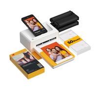 KODAK Dock Plus 4x6'' Photo Printer, 50 Sheets, Docking & Bluetooth Mobile Printer for iOS & Android, Instant Color Prints, 4PASS Dye Sublimation