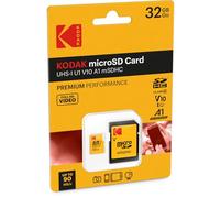 Kodak EKMSDM32GHC10K Premium 32GB microSDHC Memory Card/High Speed/SD Adapter UHS-I / U1 / up to 85 MB/s