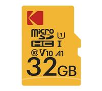 Kodak EKMSDM32GHC10K Premium 32GB microSDHC Memory Card/High Speed/SD Adapter UHS-I / U1 / up to 85 MB/s