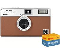 KODAK Ektar H35 35mm Half-Frame Camera 24 Exposure Ultra Max 35mm Film - Brown, Brown