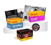 Kodak Film Bundle: Ultramax 400, Ektar 100, Gold 200 (36 Exposures Each) x3 With Clikoze Camera Photography Tips Card