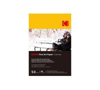 Kodak Fine Art Canvas 4R 102x152mm Premium Matte Photo Inkjet Paper - 50 Sheets