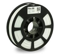 KODAK FLEX 98 Flexible 3D printer filament TPU WHITE +/-0.03 mm 750g (1.6lbs) Spool 2.85 mm. Lowest moisture premium 3D printer flex filament in Vac