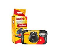Kodak Fun Saver Disposable Camera with Flash 27 Exposures, 35mm Film, Ready to Use, Ideal for Indoor and Outdoor Photography