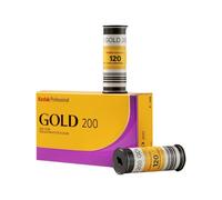 Kodak Gold 200 120 Medium Format film - PACK OF 5 ROLLS - Dated 08/2027