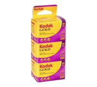 Kodak Gold 36 Exhibitions - Pack of 3 - Medium Speed Colour Negative Films, Yellow