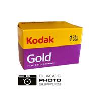 Kodak Gold 200ASA 35mm Colour Print Film 135-24 Exposure