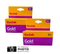 Kodak Gold 200 Film 35mm 24 Exp Triple Pack X 2 (6 Rolls)
