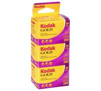 Kodak Gold 36 Exhibitions - Pack of 3 - Medium Speed Colour Negative Films, Yellow