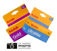 Kodak Gold 200 & Kodak Ultramax 400 24 Exposure Triple Packs (6 Rolls Of Film)