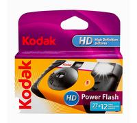 Kodak Power Flash 27+12 Disposable Camera Yellow,Black