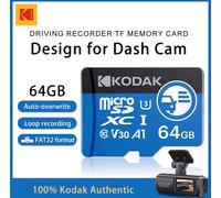 KODAK HIGH ENDURANCE 64GB Micro SD Card U3 100MB/s for Nextbase 522GW 622GW in