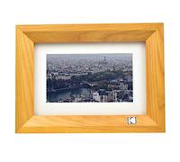 KODAK High Resolution 1024 x 600 7"" Digital Photo Frame - Burlywood", Black