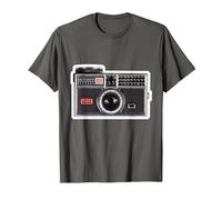 Kodak INSTAMATIC Camera Design T-Shirt, Men, Asphalt Grey, XX-Large