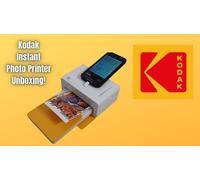 KODAK Dock Plus 4PASS Impresora de Fotos Instantánea (10x15cm) + 10 Hojas