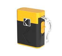 KODAK Label Era Mini Label Printer, Bluetooth Sticker Printer, Portable Thermal Label Maker Machine for iOS & Android, Yellow, 1 Roll