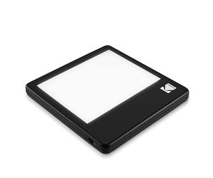 KODAK LED Light Box 5”x4” for Negatives, Slides & Films | Illuminated Board Panel for Viewing & Scanning Photos, Tattoo Drawing, Artist Sketching, Stenciling & More | Glare-Free, Battery & USB Powered