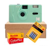 Kodak M35 35mm Film Camera - Mint Green - With Colorplus 24 Exp And Batteries