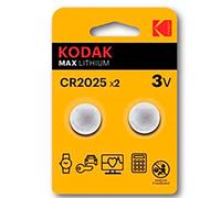 Kodak Max Ultra Cr2025 Lithium Battery 2 Units