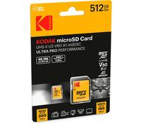 Kodak Micro SD 512GB UHS-II U3 V60 Memory Card Ultra Pro Performance