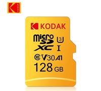 KODAK Micro SD Card Memory Card Class 10 128GB 4K High Speed Cartao De Memoria Flash Memory TF Mecard C10