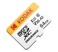 Kodak MicroSD 64GB High Endurance + Adaptator | UHS-I U3 A2 V30