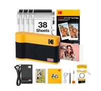 KODAK Mini 2 ERA 2x3 Portable Photo Printer, 38 Sheets Gift Bundle, Yellow