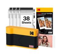 KODAK Mini 2 ERA 2x3 Portable Photo Printer, 4PASS, 38 Sheets, Yellow