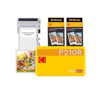 KODAK Mini 2 Retro 4PASS Mobile Photo Printer 5.3 x 8.6 cm Pack of 68 Sheets.