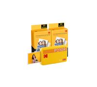 KODAK Mini 2 Retro P210RW60 Portable Instant Photo Printer Bundle - 2.1x3.4in Prints, White, Bluetooth & NFC