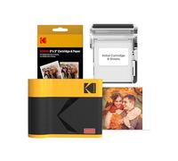 KODAK Mini 3 Era 3x3'' Portable Photo Printer, Bluetooth Smartphone Printer for iPhone & Android, Instant Color Prints, 4PASS Dye Sublimation (Yellow, 38 Sheets)