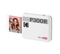KODAK Mini 3 Retro 3x3 Portable Photo Printer, 4PASS, 8 Sheets, White