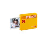 KODAK Mini 3 Retro 4PASS Portable Photo Printer (3x3") + 8 Sheets, Yellow