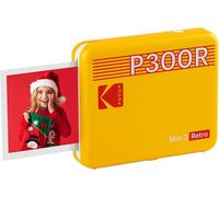 KODAK Mini 3 Retro 4PASS Portable Photo Printer (3x3") + 8 Sheets, Y (US IMPORT)