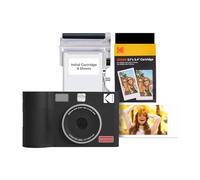 KODAK Mini Shot 2 Era 2x3” Instant Digital Camera & Photo Printer, 38 Sheets, 2-in-1 Portable Print Camera, Bluetooth Smartphone Printer for iOS & Android, 4PASS Dye Sublimation, Black