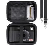 KODAK Mini Shot 2 ERA/Mini Shot 2 Retro Instant Camera and Photo Printer/Mini 2 ERA Photo Printer Hard Travel Protective Carrying Case with Shoulder Strap by Khanka,Case Only,Black