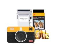 Kodak Mini Shot 2 Retro 2-in-1 Portable Instant Camera & Photo Printer Yellow + 60 Sheets Bundle