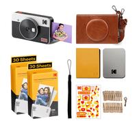 KODAK Mini Shot 2 Retro 4Pass 2-In-1 Instant Camera and Portable Photo Printer (