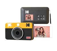 Kodak Mini Shot 2 Retro Portable Wireless Instant Camera & Photo Printer, Compatible with iOS & Android and Bluetooth Devices, Real Photo (2.1x3.4) 4Pass Technology - Yellow