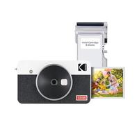 Kodak Mini Shot 2 Retro Portable Wireless Instant Camera & Photo Printer, Compatible with iOS & Android and Bluetooth Devices, Real Photo (2.1x3.4) 4Pass Technology - White