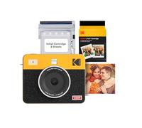 Kodak C300R Mini Shot 3, Instant Camera & Photo Printer, Wireless, Compatible with Bluetooth Devices, 68 Photos Included (3x3&quot), Yellow