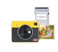 Kodak Mini Shot 3 Retro - Portable Instant Camera and Photo Printer - 2-in-1 Printer Compatible with iOS & Android - Bluetooth Connection - (7.6 x 7.6 cm) - Yellow