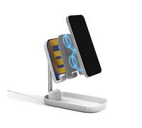 KODAK Mobile Phone Stand for Desk with Charging - Wireless Qi Charging (10W) with Adjustable Height and Holder