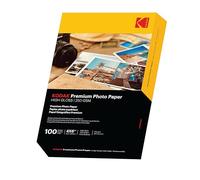 KODAK Photo Paper 6x4 (A6) Glossy Cardstock - 10x15cm - 250gsm - 100 Sheets